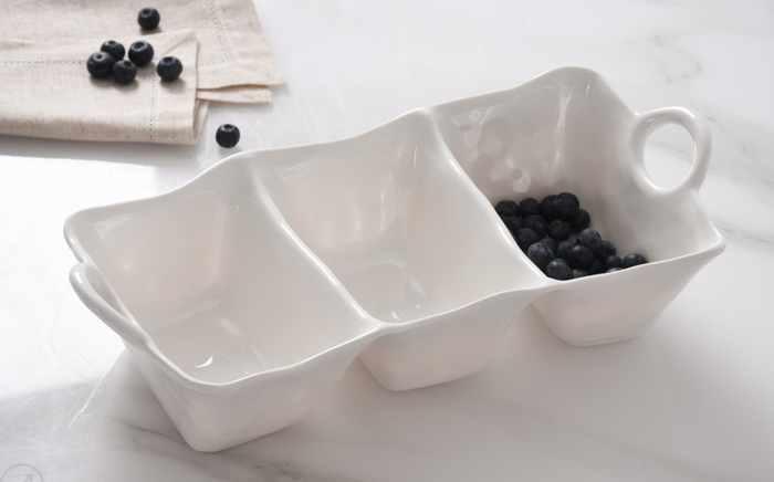 3 Section Deep Server-Melamine