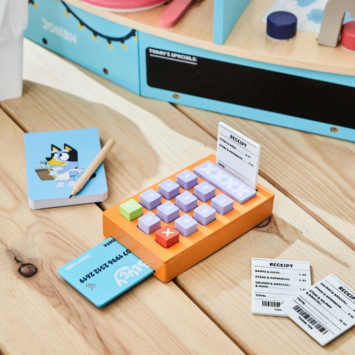 8th Wonder Personalised Bluey Wooden Fancy Restaurant Playset