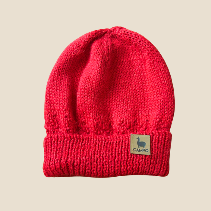 no / Red Beanie