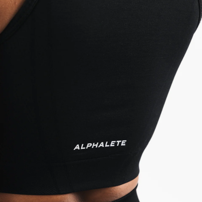 Alphalete - Stratus Crop Tank - Black