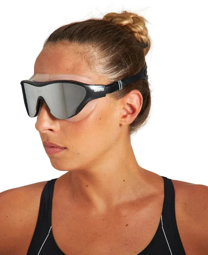 Arena | The One Mask Mirror | Silver / Black