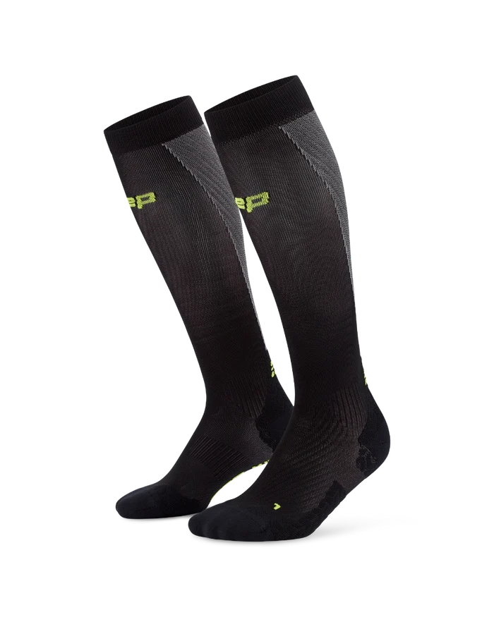 CEP | Compression Socks Ultralight | Tall | Dames | Black / Grey
