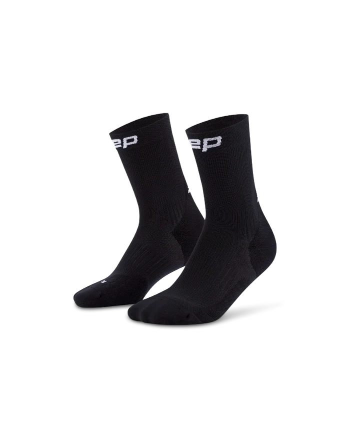CEP | Run Compression Socks | Mid Cut | Dames | Black