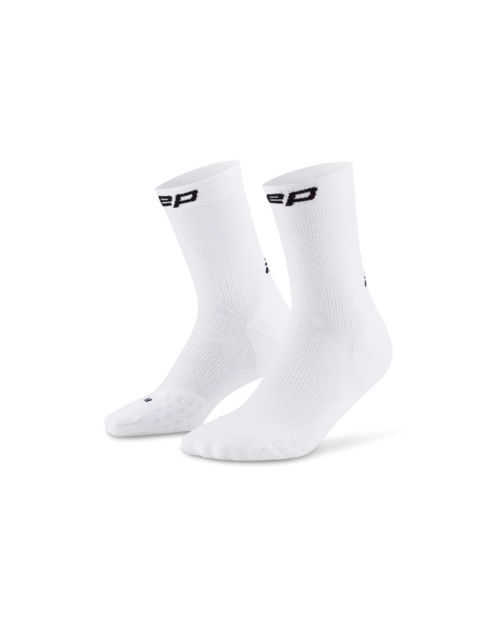 CEP | Run Compression Socks | Mid Cut | Dames | White