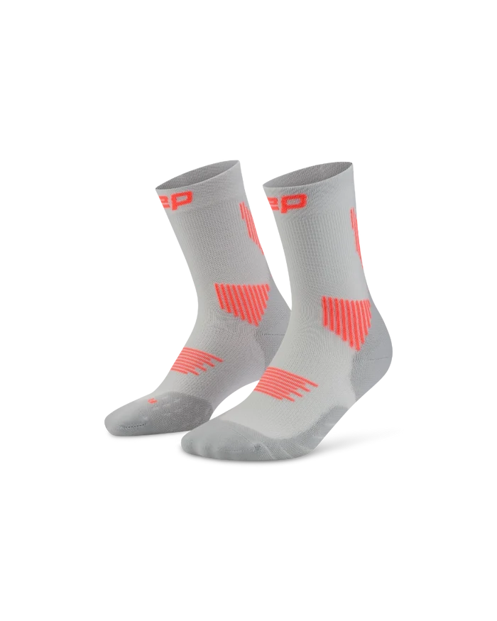 CEP | Run Compression Socks | Mid Cut | Heren | Grey