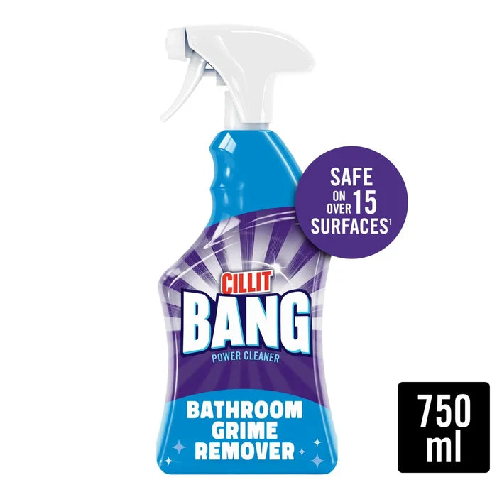 Cillit Bang Power Cleaner Bathroom Grime Remover 750ml