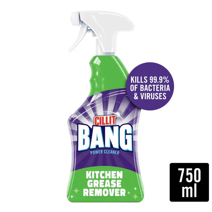 Cillit Bang Power Cleaner Kitchen Grease Remover 750ml