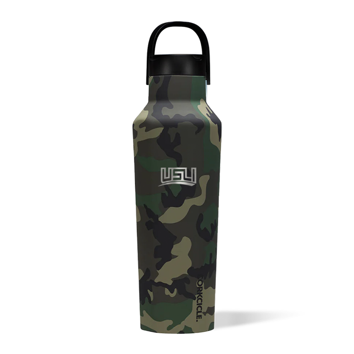 Corkcicle Canteen - 20 oz - Woodland Camo