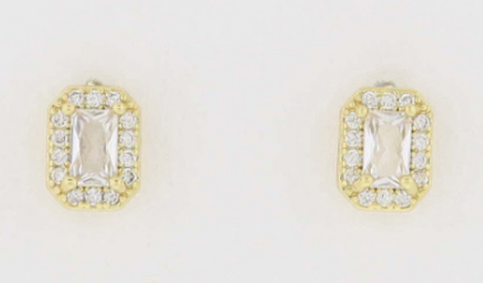 Crystal Studs Earring Set