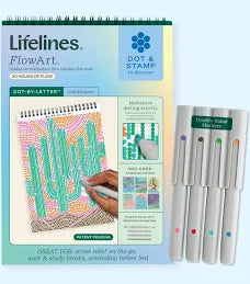 Flowart Dot-by-Letter-Landscapes