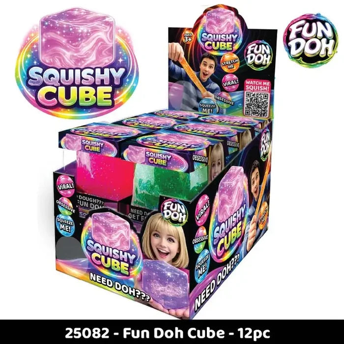 Fun Doh Squishy Cube