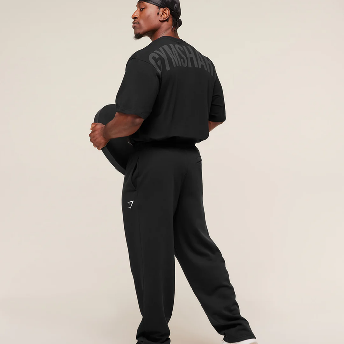 GS - Power T-Shirt - Black/Asphalt Grey