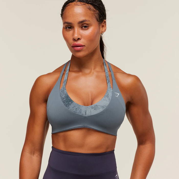 GS - Reps T Back Sports Bra - Iron Blue/Pantone Midnight Navy