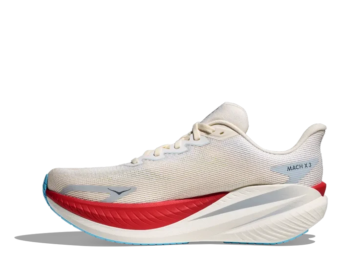 Hoka | Mach X3 | White / Alabaster | Heren