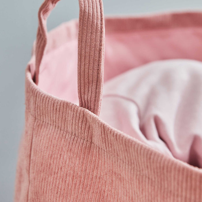 My Kids Personalised Large Rainbow Pink Cord Storage Bag