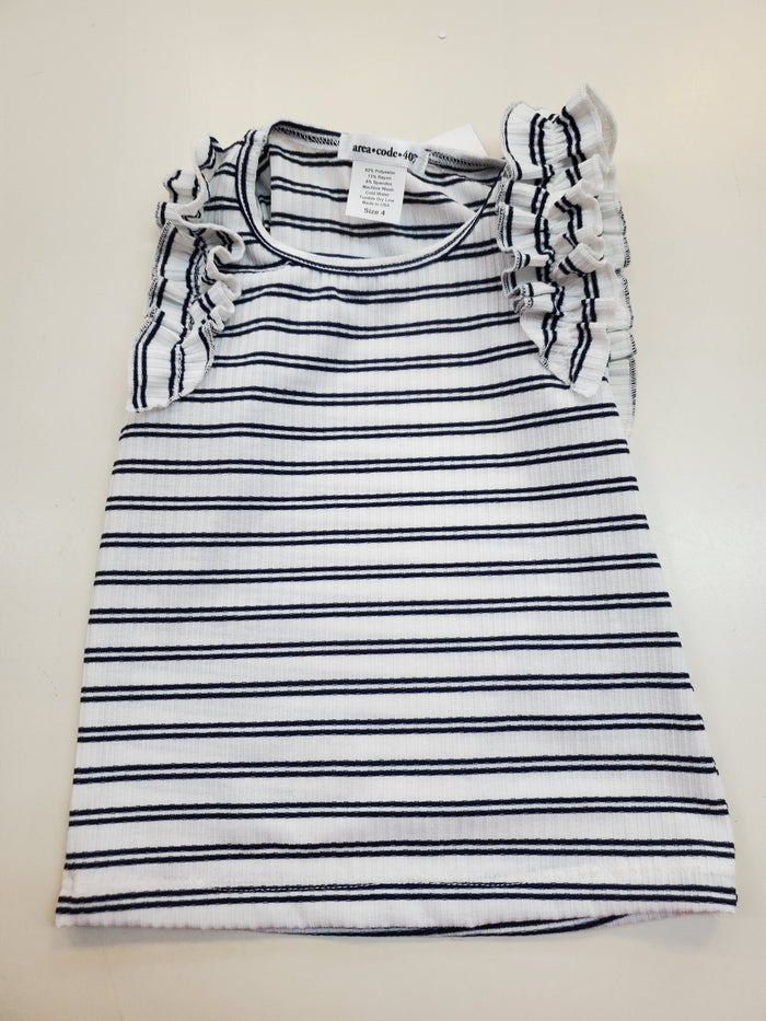 Navy Stripe Tank