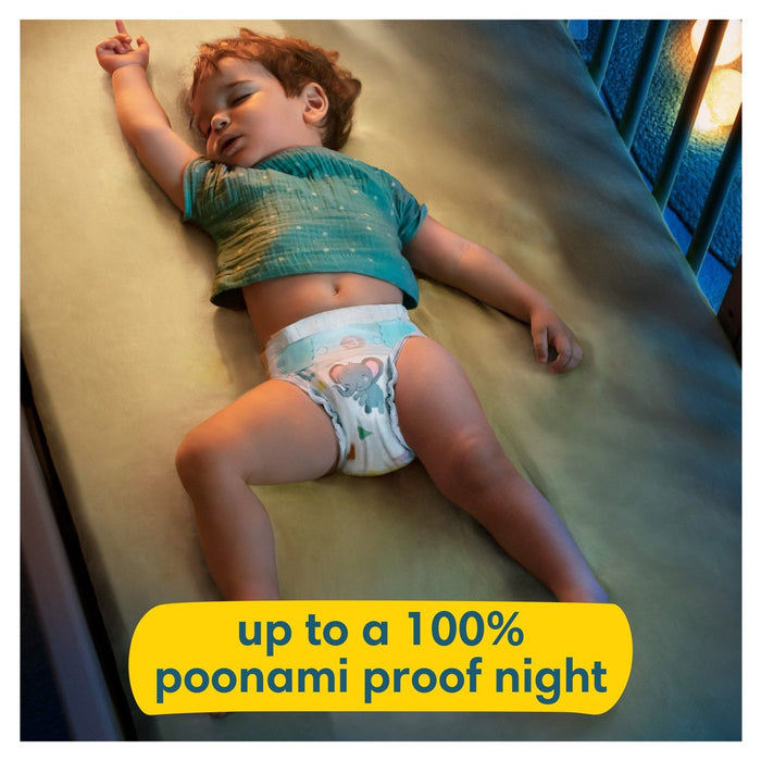 Pampers Baby-Dry Size 8, 52 Nappies, 17kg+, Jumbo+ Pack