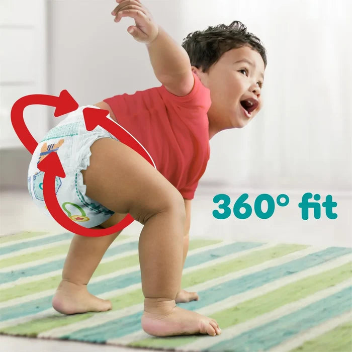 Pampers Premium Protection Nappy Pants Size 7, 40 Nappies, 15+ kg Jumbo+ Pack