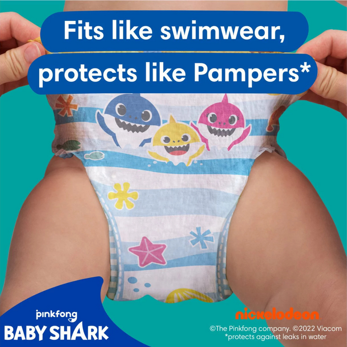 Pampers Splashers Size 5-6 10 Disposable Swim Pants 14+kg