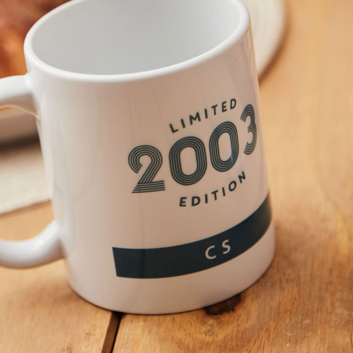 Personalised Limited Edition Birthday Mug by Made Yours