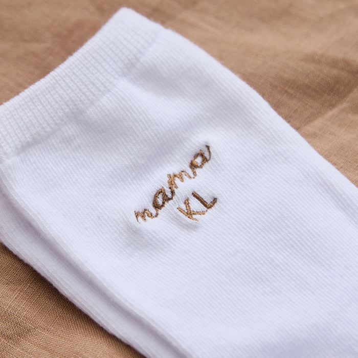 Personalised Mama White Socks
