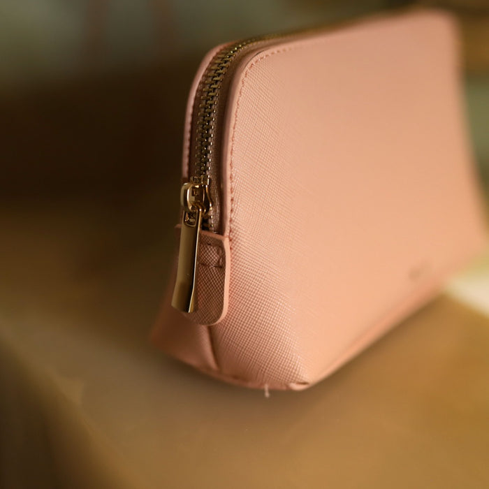 Personalised Medium Pink Make-Up Bag