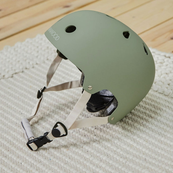 Personalised Olive Eco Banwood Helmet