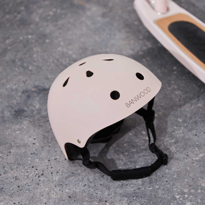 Personalised Pink Banwood Scooter and Helmet Set