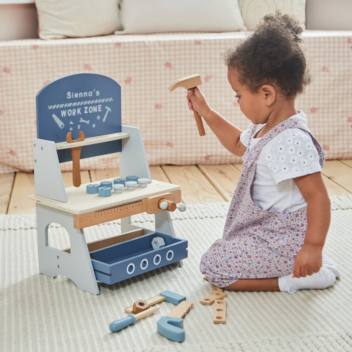 Personalised Wooden Tool Bench Play Set FSC®