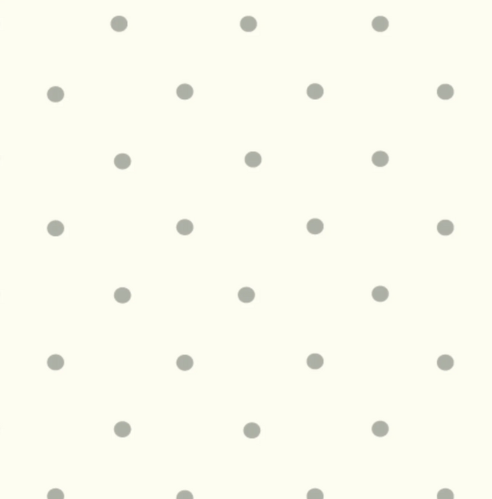 Pin Dot Cream Footie
