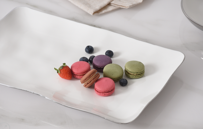 Rectangular Platter-Silver