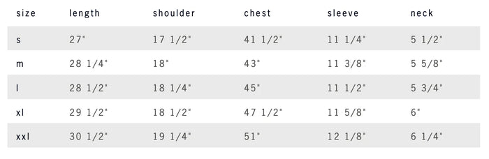 i+w x richter goods earl snap size chart