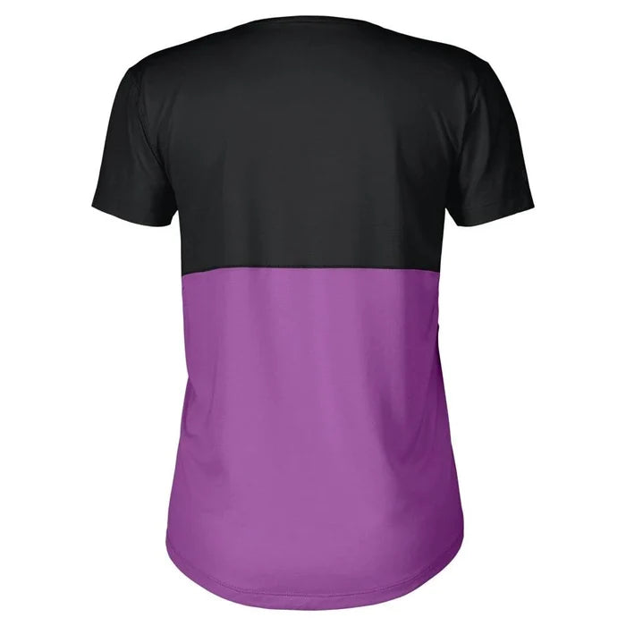 Scott | Endurance Tech | T-Shirt | Dames | Black / Purple