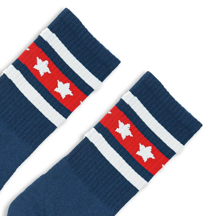 Star Spangled Stars & Stripes | Light Navy: S/M