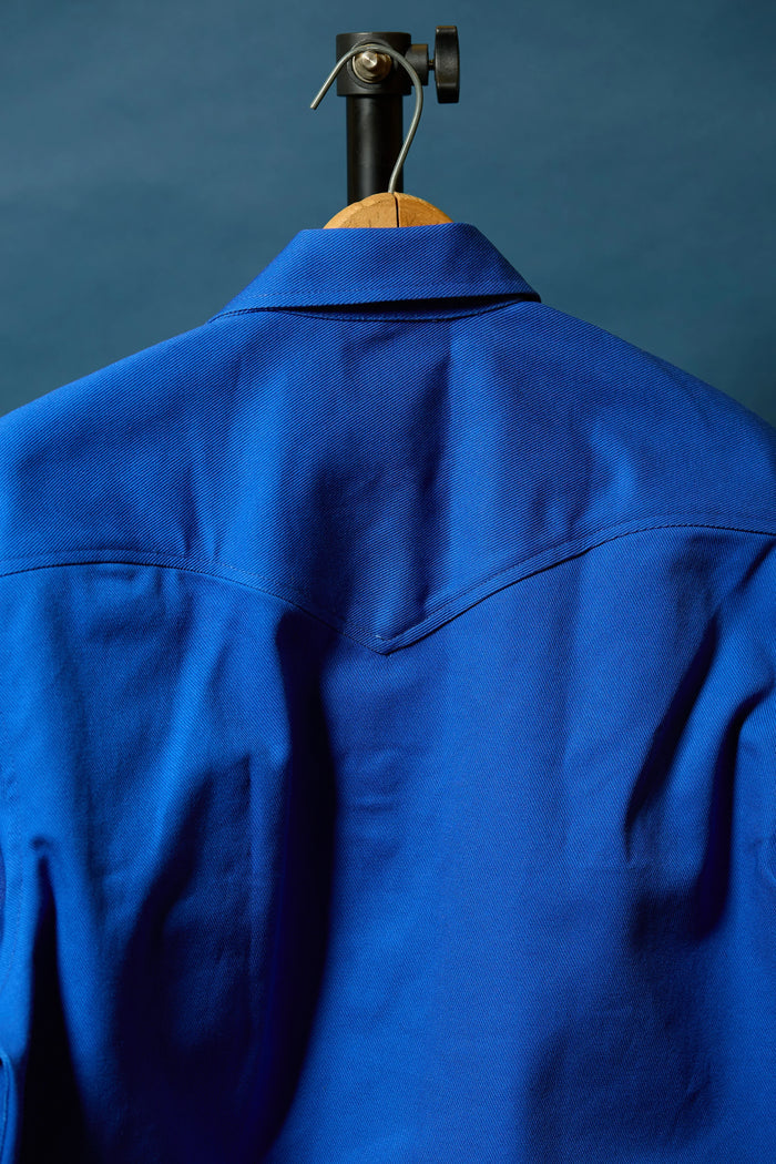 Terlingua Trucker Jacket in Electric Blue