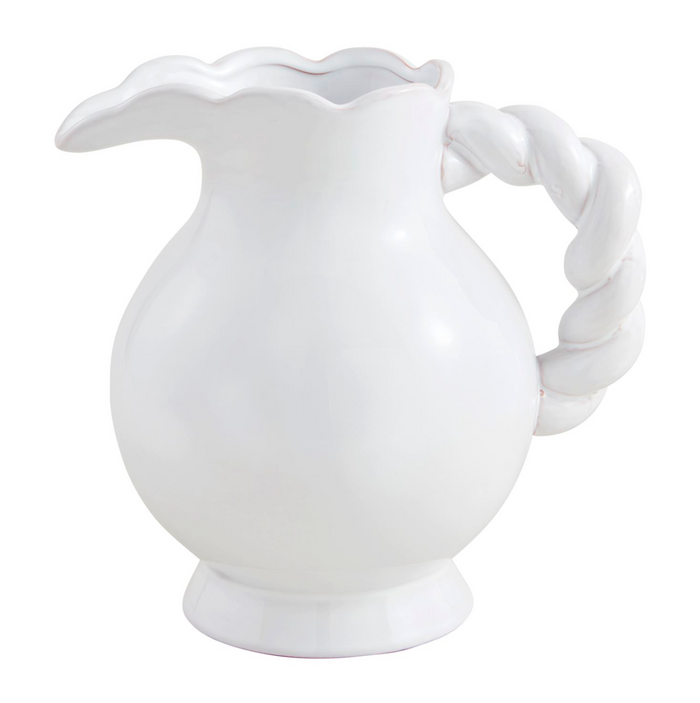 Twisted Handle Pitcher
