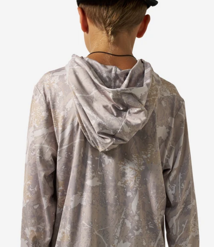 Youth Performance Hoodie - Drifter Camo