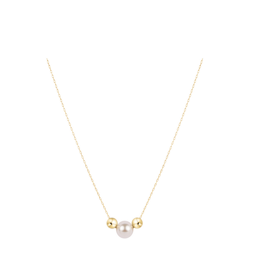 16" Necklace Gold - Purpose Pearl