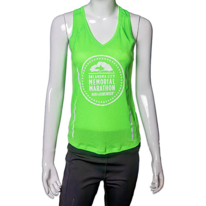 2026 Ladies Reflective Grid Singlet