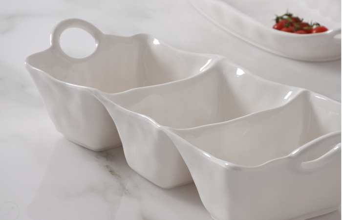 3 Section Deep Server-Melamine