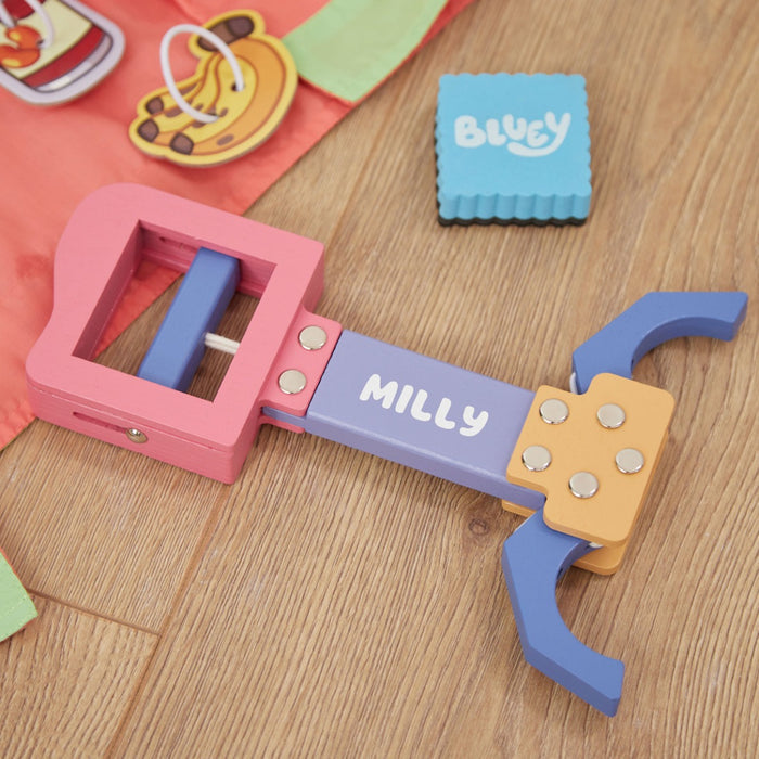 8th Wonder Personalised Bluey Grannies Litter Picker Shopping Set