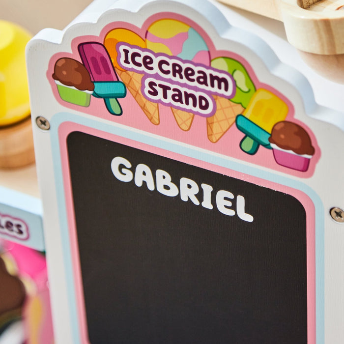 8th Wonder Personalised Bluey Wooden Ice Cream Stand