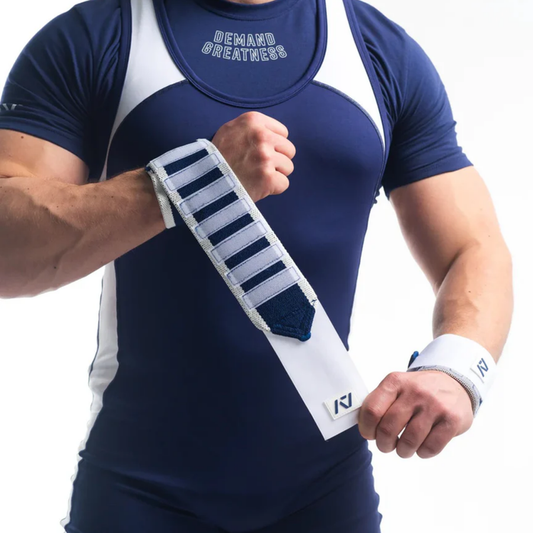 A7 - Zebra Wrist Wraps - Night Light - Flexi