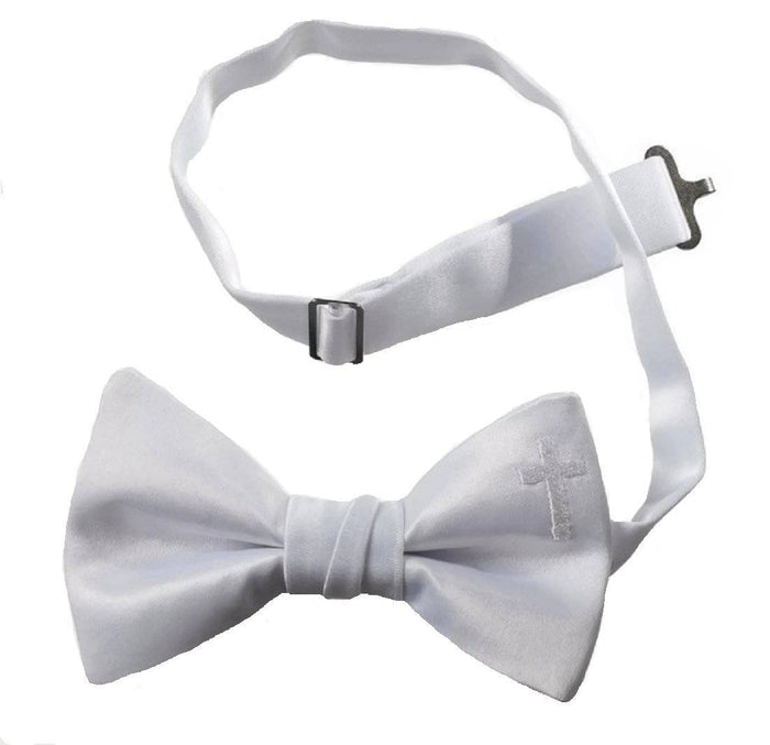 Adjustable Religious Cross Bow Tie for Boys | First Holy Communion - Tuxgear