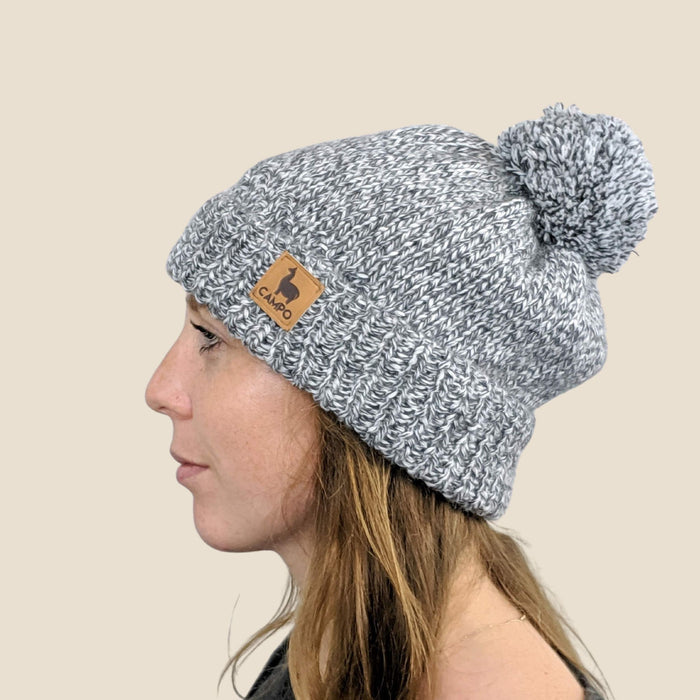 yes / Salt & Pepper Beanie