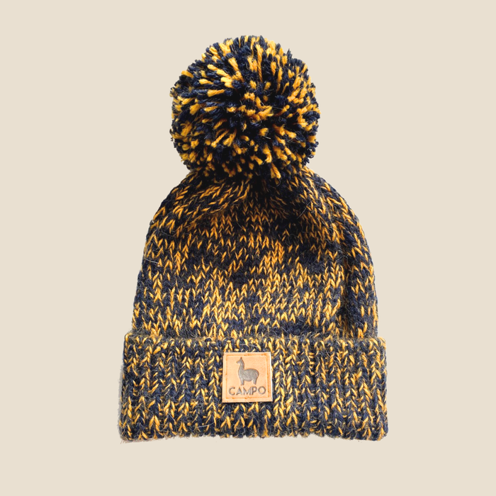 yes / Blue & Yellow Beanie