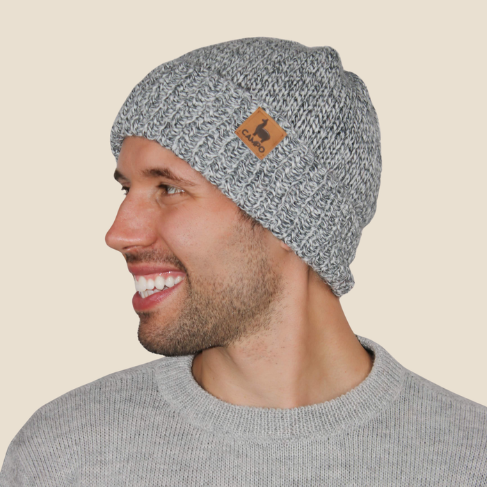 no / Salt & Pepper Beanie