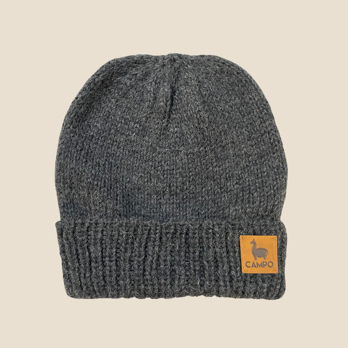 no / Dark Gray Beanie