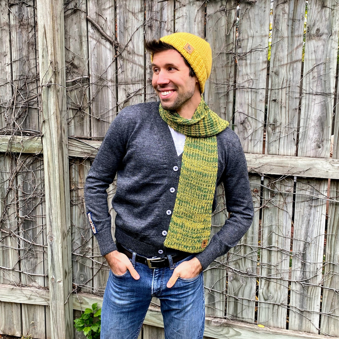 Alpaca Knitted Scarf