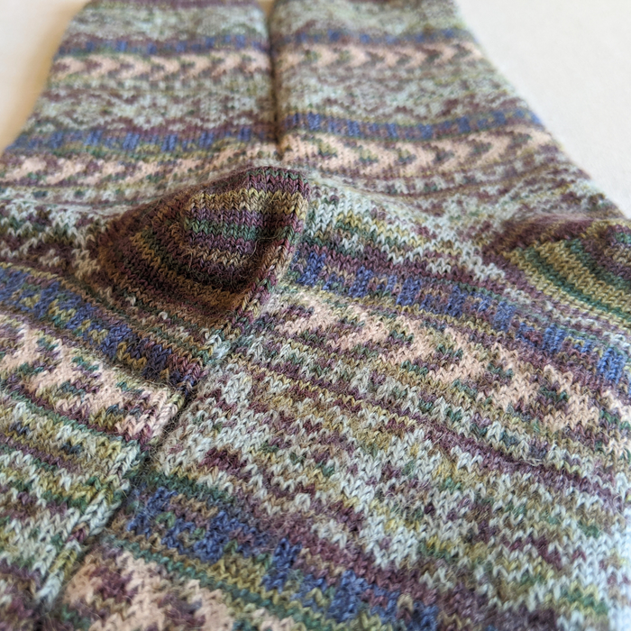 Alpaca Socks - Fair Isle Frida